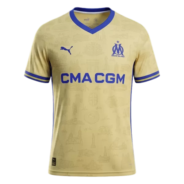 Marseille Fourth Away Jersey 2025/26 - thejerseys