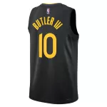 Men's Golden State Warriors Butler #10 Black Swingman Jersey - Statement Edition - thejerseys