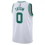 Men's Boston Celtics Tatum #0 White Swingman Jersey - Association Edition - thejerseys