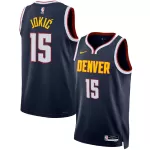 Men's Denver Nuggets Jokić #15 Navy Swingman Jersey - Icon Edition - thejerseys
