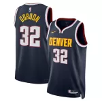 Men's Denver Nuggets Gordon #32 Navy Swingman Jersey - Icon Edition - thejerseys