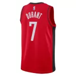 Men's Houston Rockets Durant #7 Red Swingman Jersey - Icon Edition - thejerseys