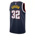 Men's Denver Nuggets Gordon #32 Navy Swingman Jersey - Icon Edition - thejerseys