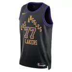 Men's Los Angeles Lakers Dončić #77 Black Swingman Jersey 2025/26 - City Edition - thejerseys