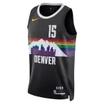 Men's Denver Nuggets Jokić #15 Black Swingman Jersey 2025/26 - City Edition - thejerseys