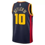 Men's Golden State Warriors Butler #10 Navy Swingman Jersey - City Edition - thejerseys