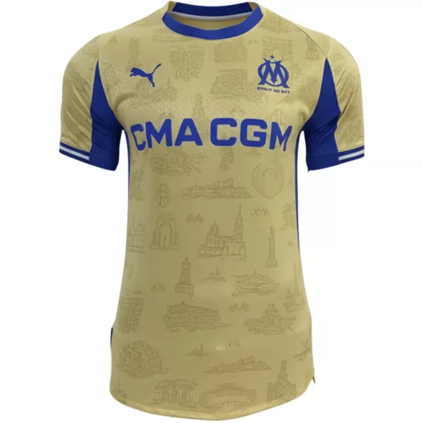 Marseille Fourth Match Jersey Player Version 2025/26 - thejerseys