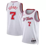 Men's Houston Rockets Durant #7 White Swingman Jersey 2025/26 - City Edition - thejerseys