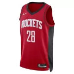 Men's Houston Rockets Şengün #28 Red Swingman Jersey - Icon Edition - thejerseys