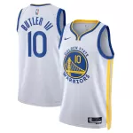 Men's Golden State Warriors Butler #10 White Swingman Jersey - Association Edition - thejerseys