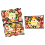 Custom Christmas Card – Christmas Wreath – Personalized Message - thejerseys