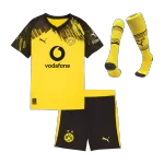 Kids Borussia Dortmund Home Jersey Full Kit 2025/26 - thejerseys