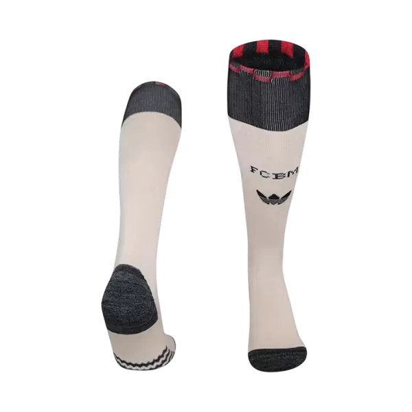 Men Adidas Bayern Munich Third Away Soccer Socks 2025/26 - thejerseys