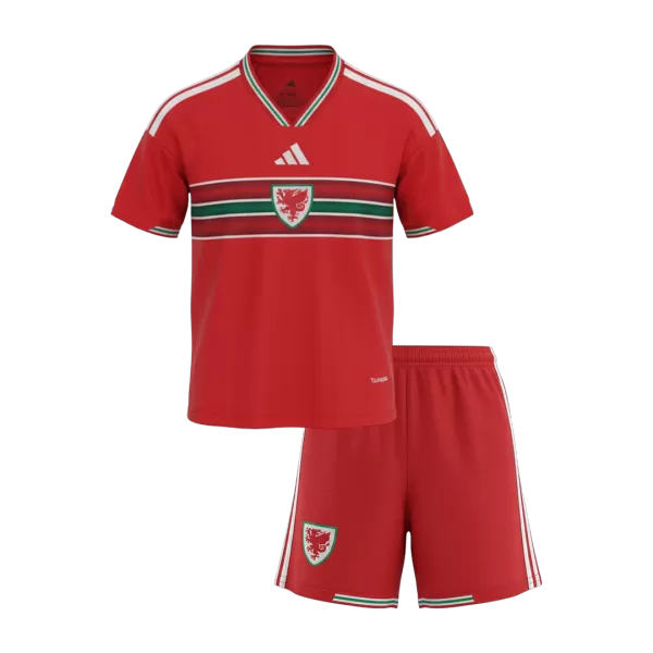 Kids Wales Home Jersey Kit 2026 - thejerseys