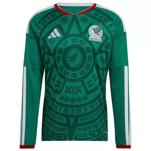 Mexico Home Long Sleeve Jersey World Cup 2026 - thejerseys
