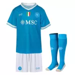 Kids Napoli Home Jersey Full Kit 2025/26 - thejerseys