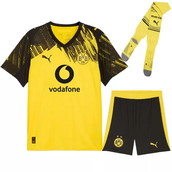 Borussia Dortmund Home Jersey Full Kit 2025/26 - thejerseys