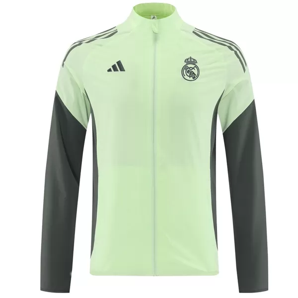Real Madrid Windbreaker Jacket Green 2025/26 - thejerseys