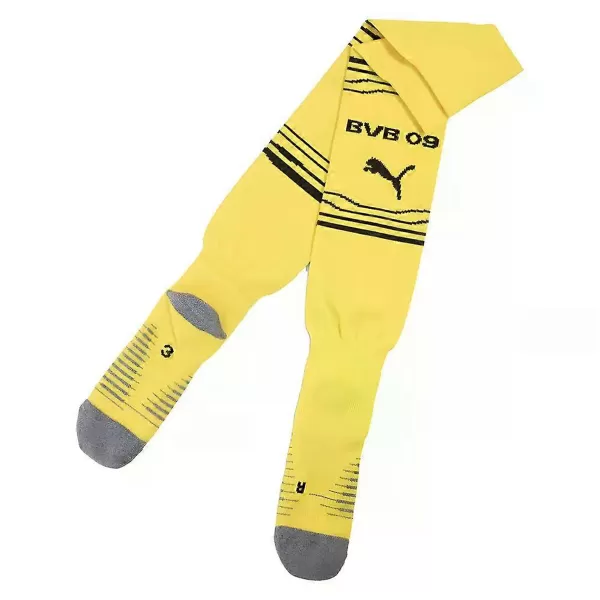 Kids Puma Borussia Dortmund Home Soccer Socks 2025/26 - thejerseys
