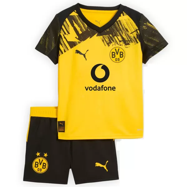 Kids Borussia Dortmund Home Jersey Kit 2025/26 - thejerseys