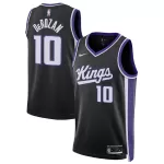 Men's Sacramento Kings DeMar DeRozan #10 Black Swingman Jersey - Icon Edition - thejerseys