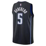 Men's Orlando Magic Paolo Banchero #5 Black Swingman Jersey - Icon Edition - thejerseys