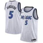 Men's Orlando Magic Paolo Banchero #5 White Swingman Jersey - Association Edition - thejerseys