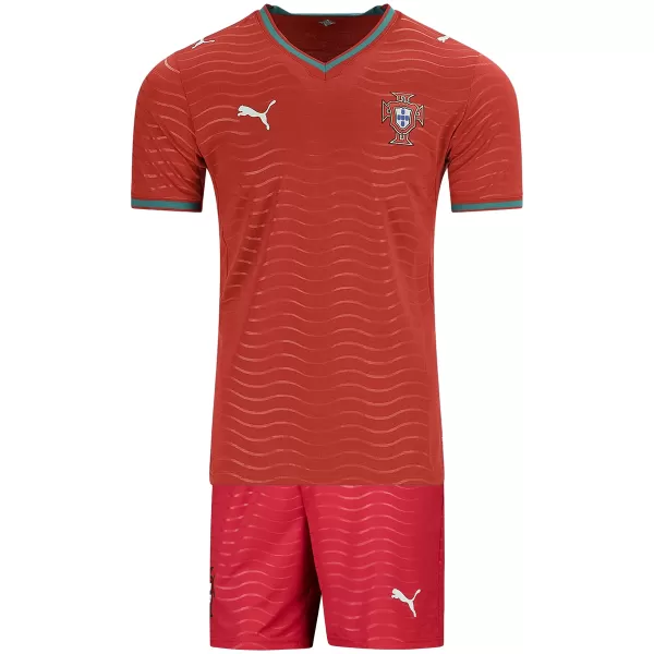 Kids Portugal Home Jersey Kit World Cup 2026 - thejerseys