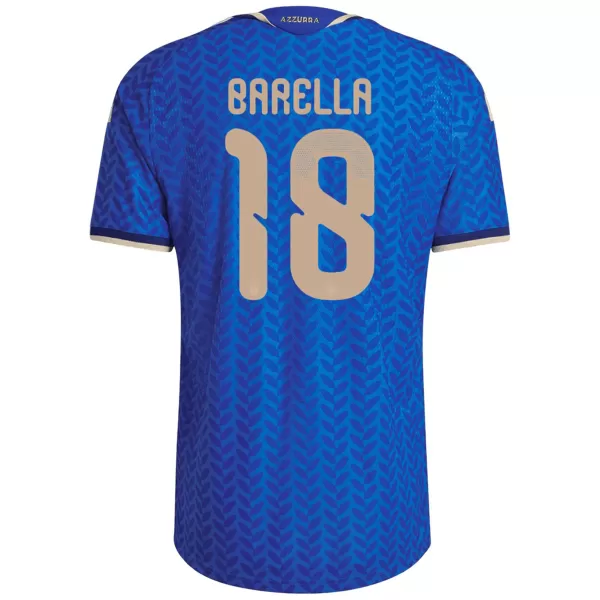 BARELLA #18 Italy Home Match Jersey World Cup 2026 - thejerseys