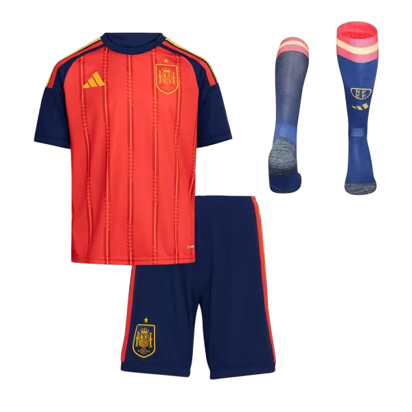 Kids Spain Home Jersey Kit 2026 - thejerseys