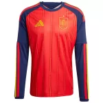 Spain Home Long Sleeve Jersey World Cup 2025/26 - thejerseys