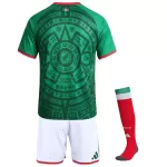 Kids Mexico Home Jersey Full Kit World Cup 2026 - thejerseys