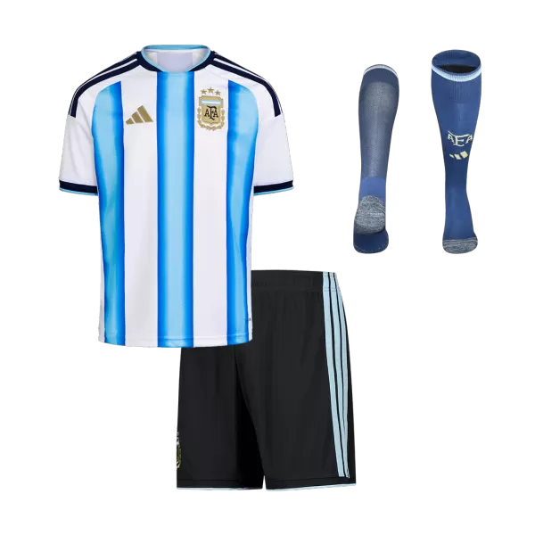 Kids Argentina Home Jersey Kit 2025/26 - thejerseys