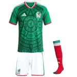 Kids Mexico Home Jersey Full Kit World Cup 2026 - thejerseys