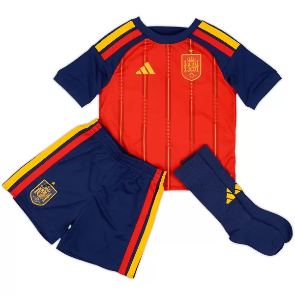 Kids Spain Home Jersey Full Kit World Cup 2026 - thejerseys
