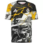 Real Madrid x Marvel Warm Up Shirt 2025/26 White/Black - thejerseys