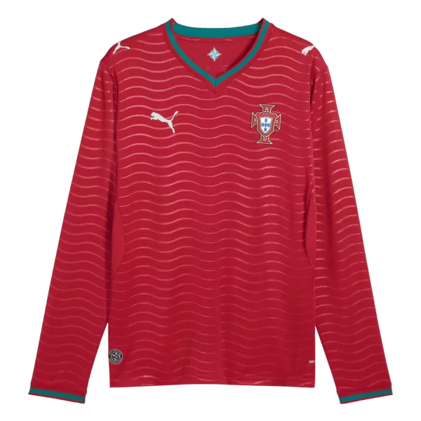 Portugal Home Long Sleeve Jersey 2025/26 - thejerseys