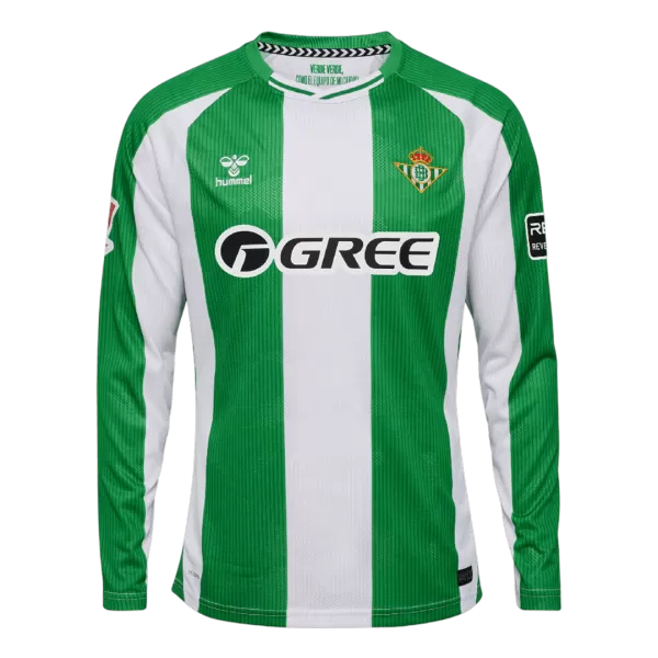 Real Betis Home Long Sleeve Jersey 2025/26 - thejerseys