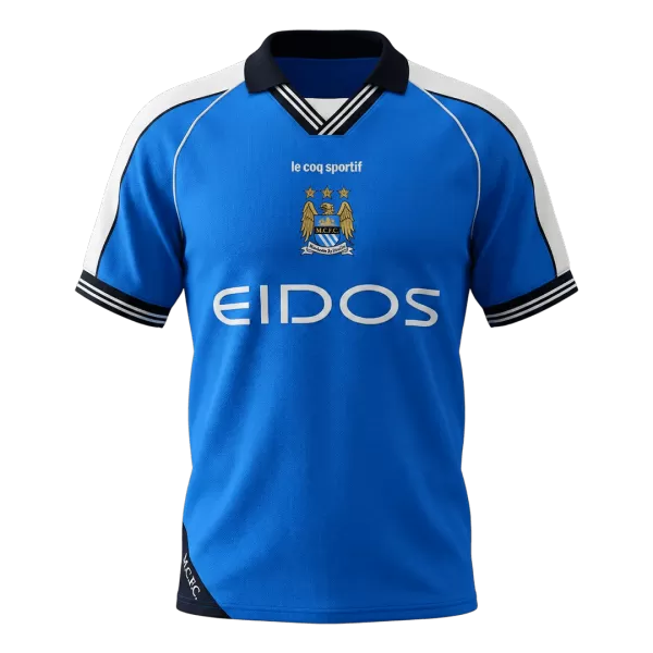 Classic Manchester City Home Jersey 1999/01 - thejerseys