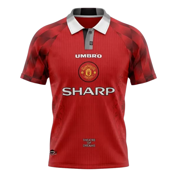 Classic Manchester United Home Jersey 1996/97 - thejerseys