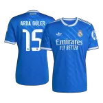 ARDA GÜLER #15 Real Madrid Third Away Soccer Jersey 2025/26 Blue - thejerseys