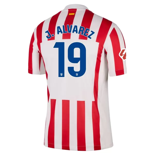 J.ALVAREZ #19 Atletico Madrid Home Jersey 2025/26 - thejerseys