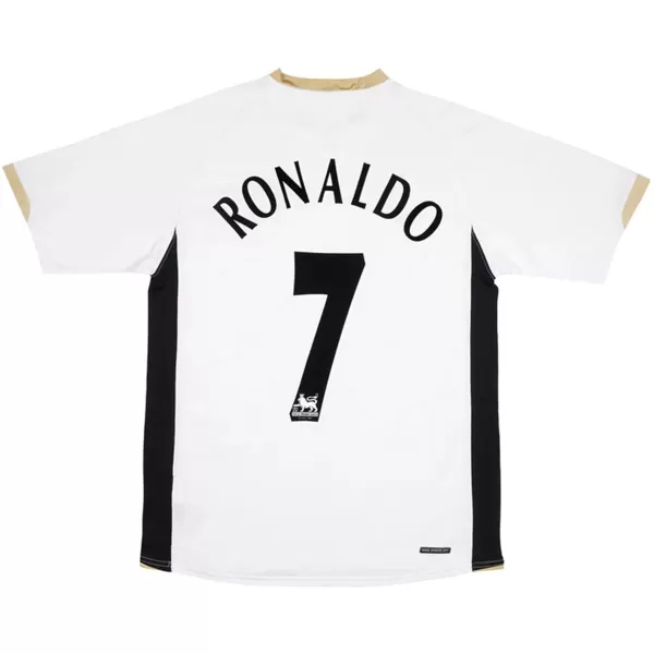 Ronaldo #7 Classic Manchester United Away Jersey 2006/07 - thejerseys