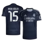 ARDA GÜLER #15 Real Madrid Away Soccer Jersey 2025/26 Navy - thejerseys