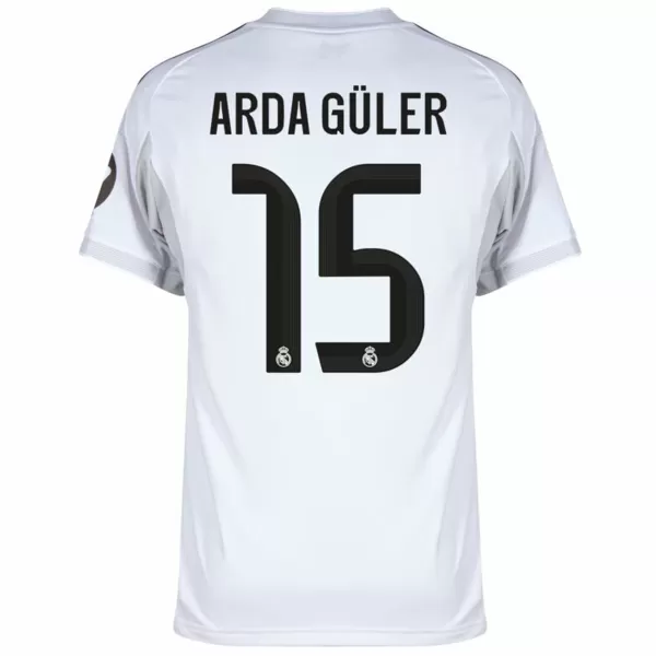 ARDA GÜLER #15 Real Madrid Home Jersey 2025/26 - thejerseys