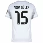 ARDA GÜLER #15 Real Madrid Home Jersey 2025/26 - thejerseys