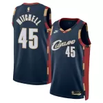 Unisex Cleveland Cavaliers Donovan Mitchell #45 Navy Swingman Jersey - Classic Edition - thejerseys