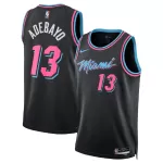 Unisex Miami Heat Bam Adebayo #13 Black Swingman Jersey 2025/26 - City Edition - thejerseys