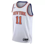 Unisex New York Knicks Jalen Brunson #11 White Swingman Jersey - Association Edition - thejerseys