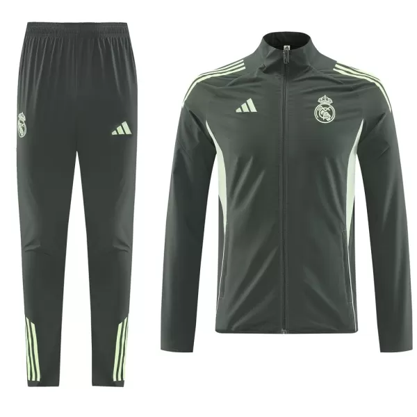 Real Madrid Training Jacket Kit(Jacket+Pants) Green 2025/26 - thejerseys
